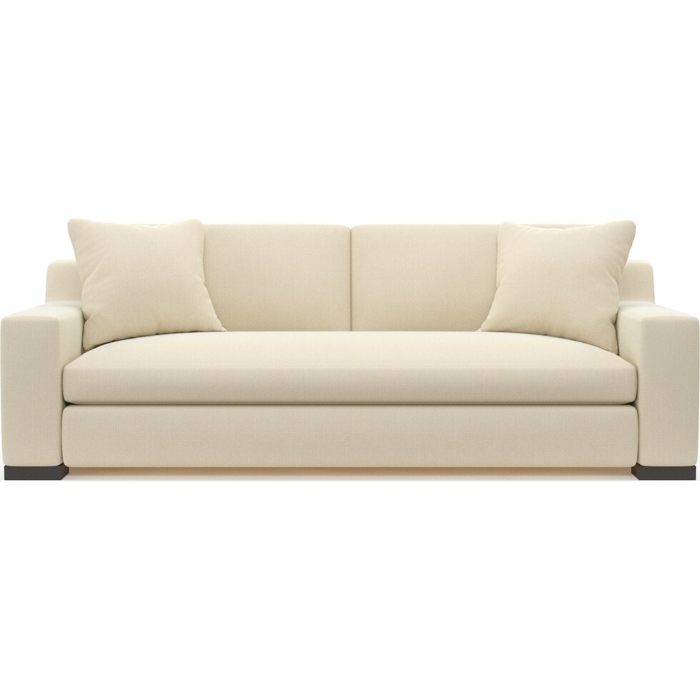 ethan white sofa   
