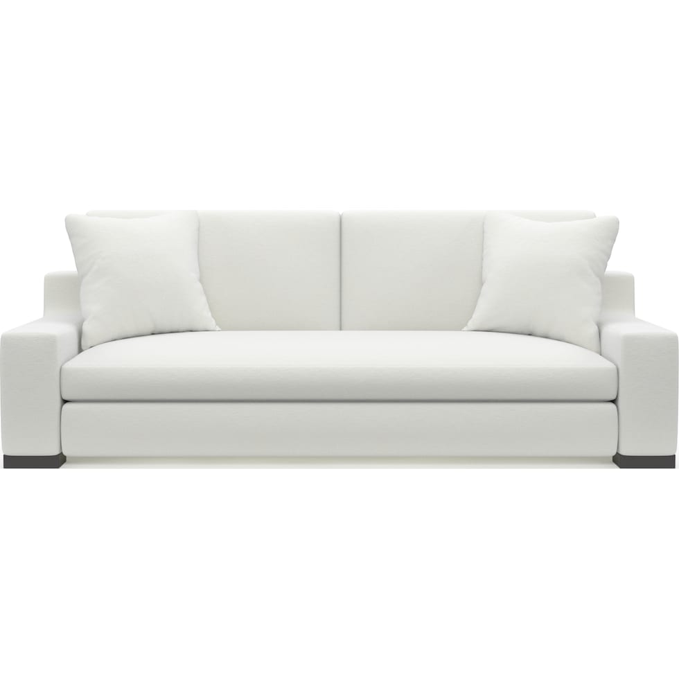 ethan white sofa   
