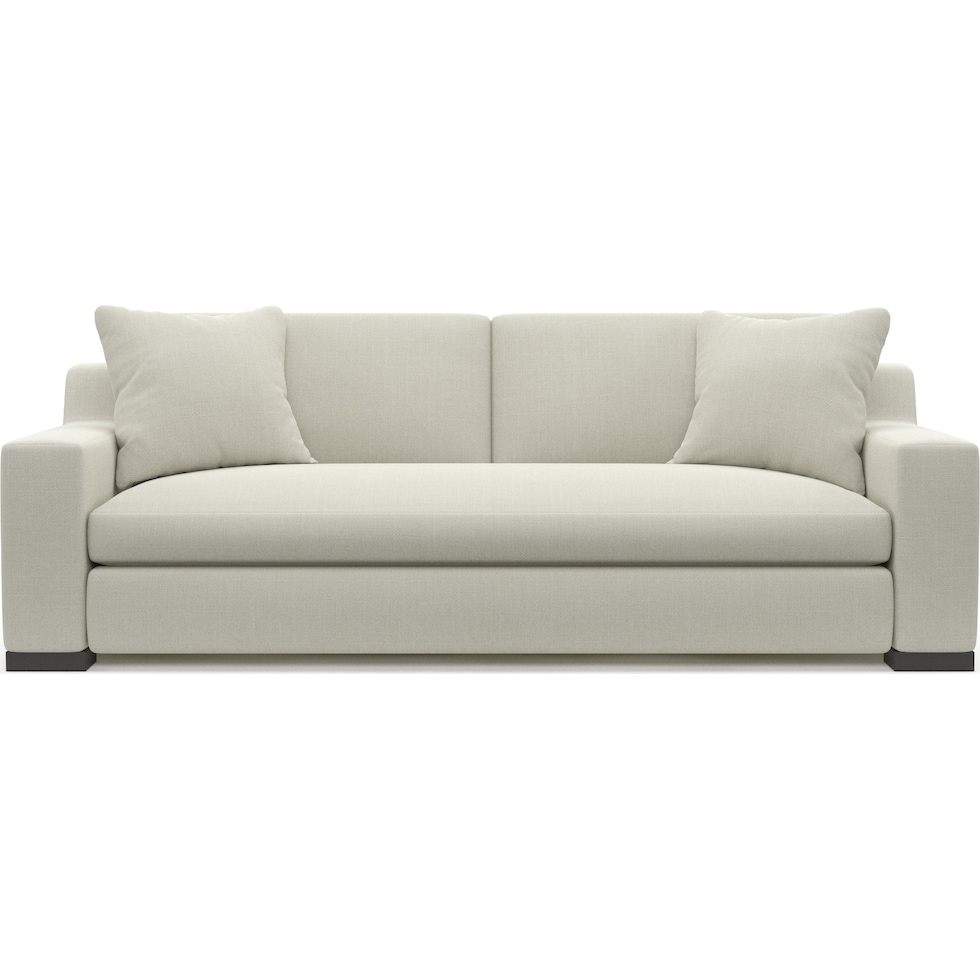 ethan white sofa   