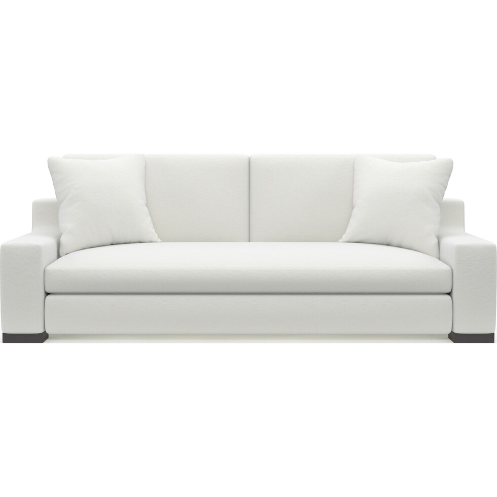 ethan white sofa   