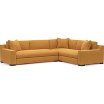 ethan yellow sectional   