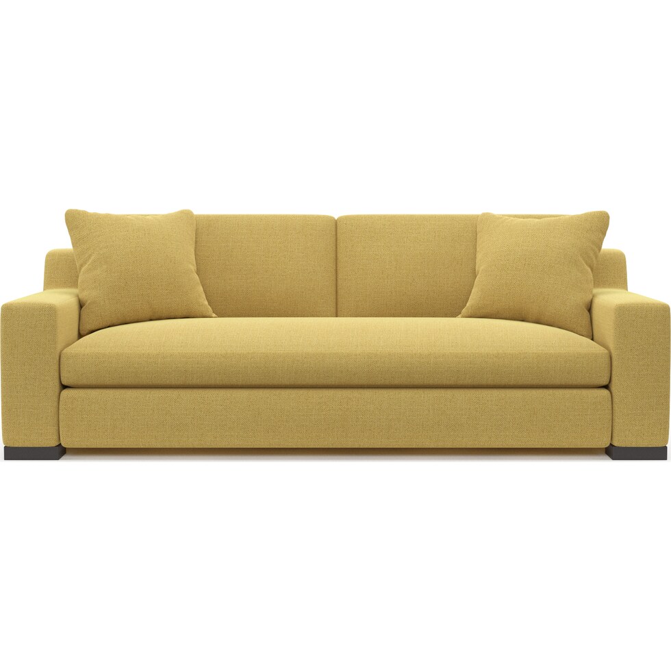 ethan yellow sofa   