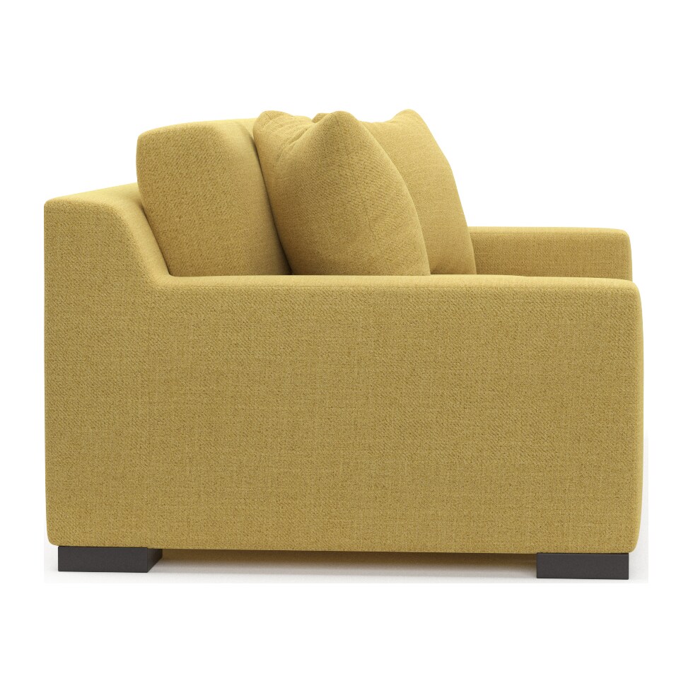 ethan yellow sofa   