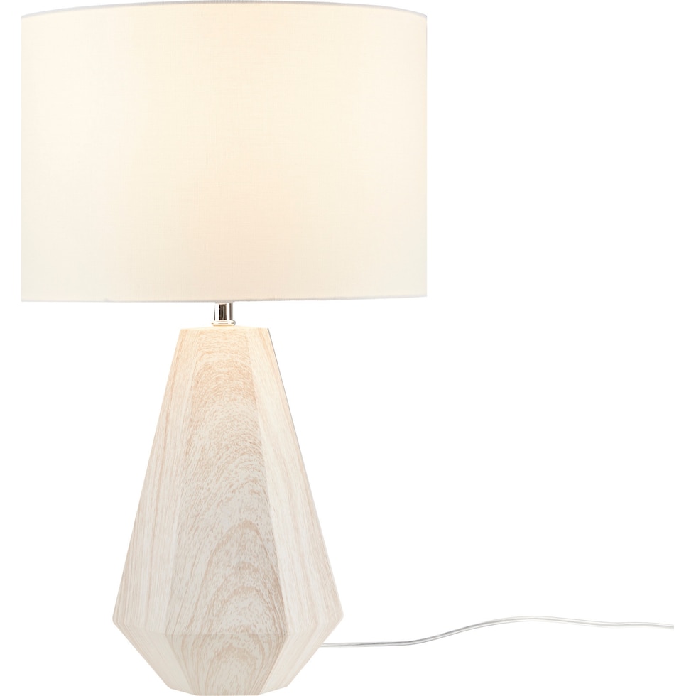 eulalie white table lamp   