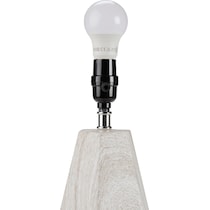 eulalie white table lamp   