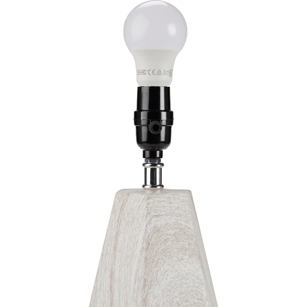 eulalie white table lamp   