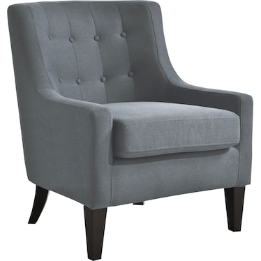 Eva Accent Chair - Gray