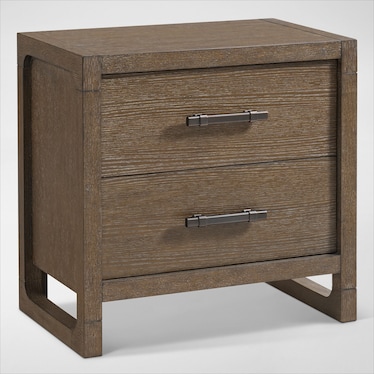 Evans Nightstand with USB Charging