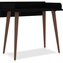 evanston black desk   