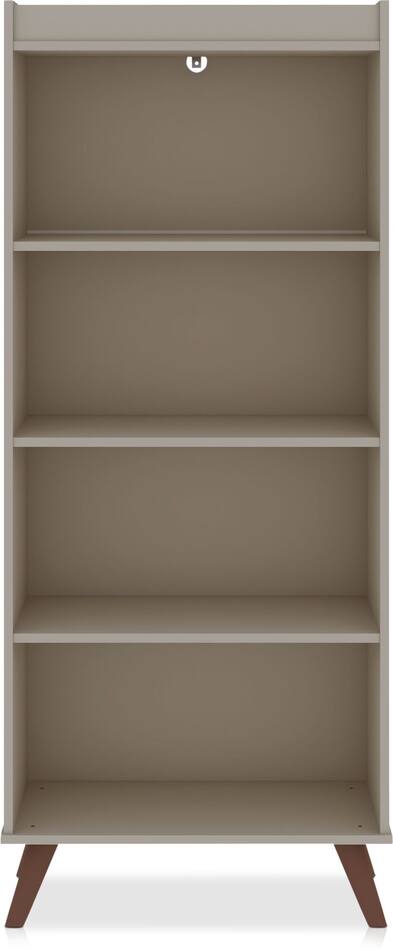 Evanston 4 Shelf Bookcase OffWhite Value City Furniture