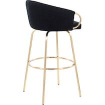 eve black bar stool   