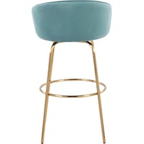 eve blue bar stool   