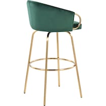 eve green bar stool   