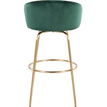 eve green bar stool   
