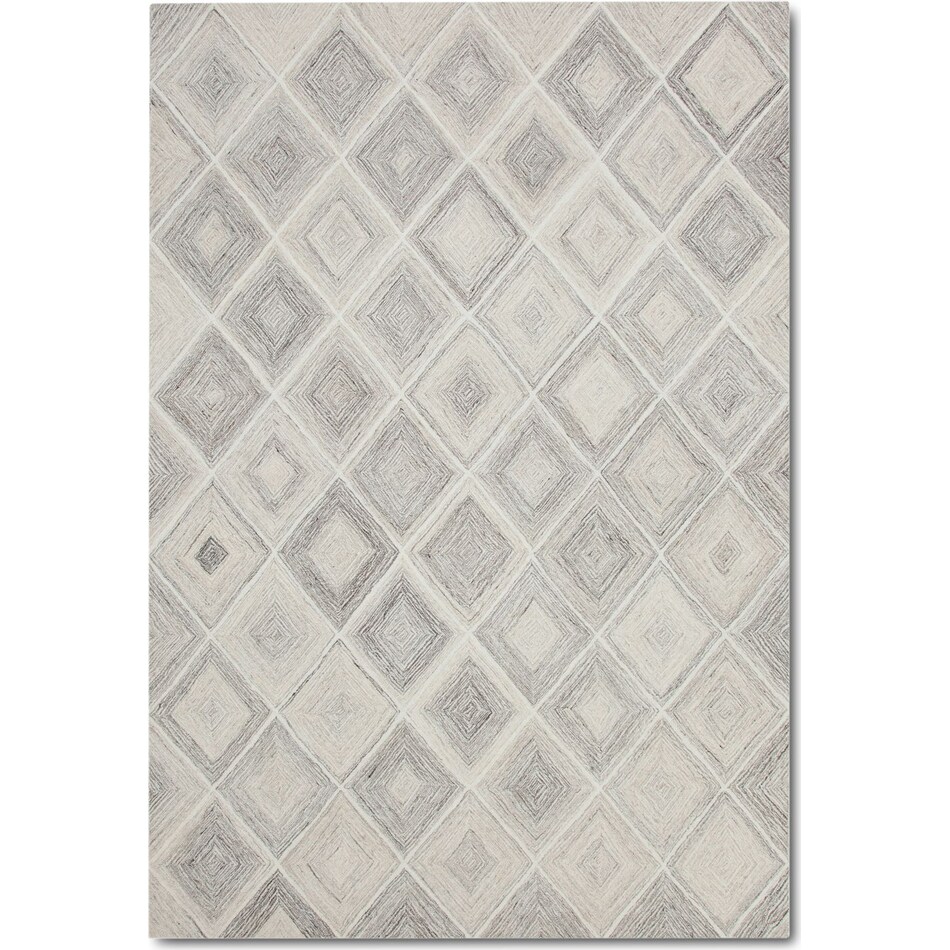 everest gray area rug ' x '   