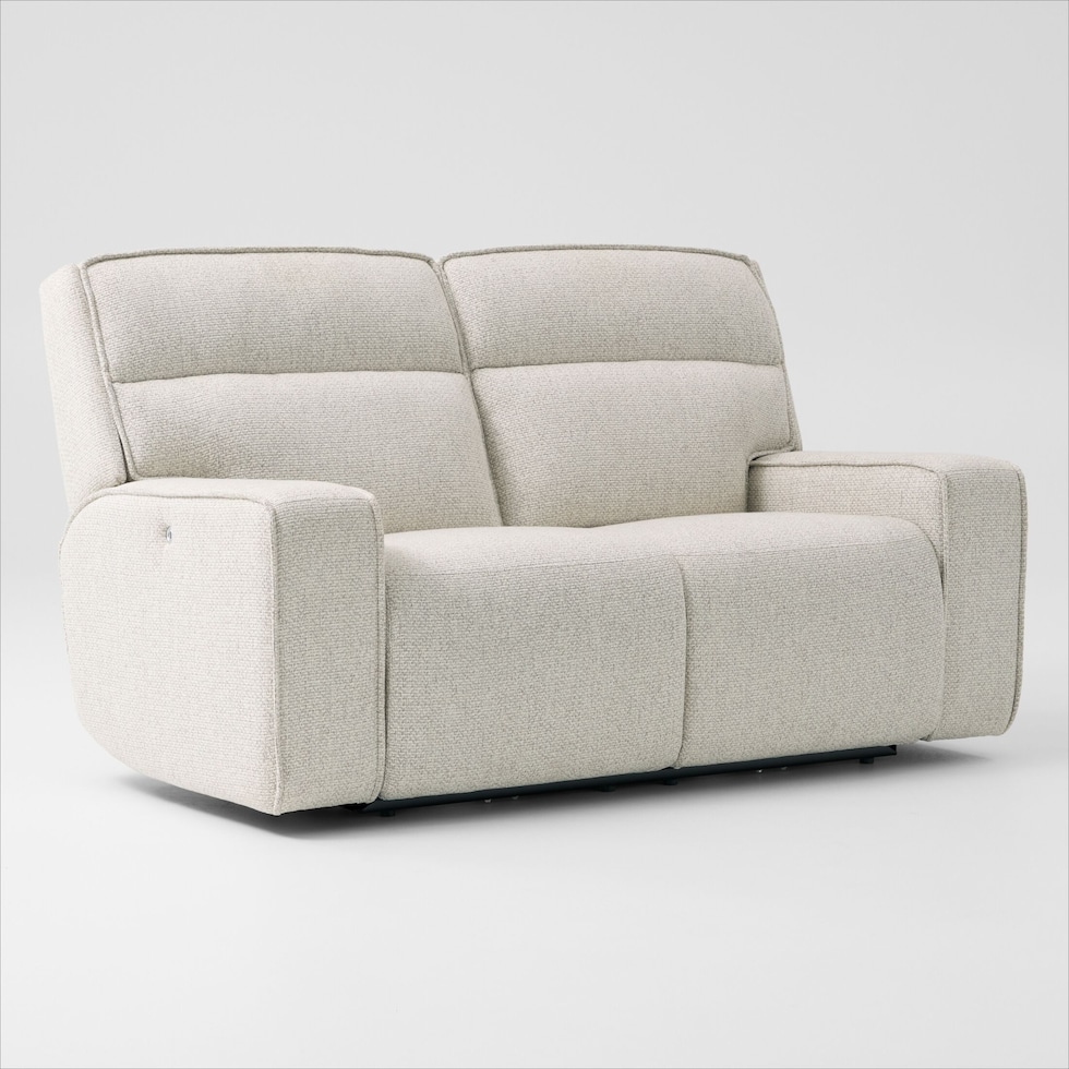 everest neutral loveseat   
