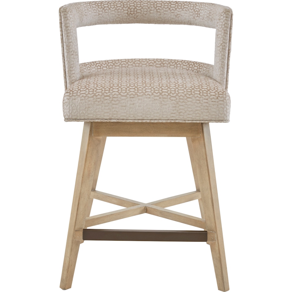 everette white counter height stool   