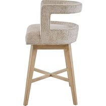 everette white counter height stool   