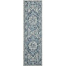 evora blue outdoor area rug   