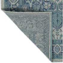 evora blue outdoor area rug   