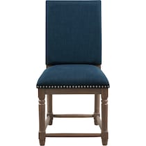 ezio blue chair   