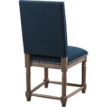 ezio blue chair   