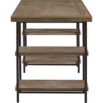 ezio gray desk   