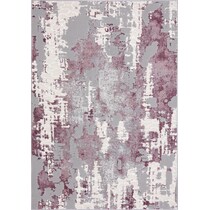ezra gray pink area rug  x    
