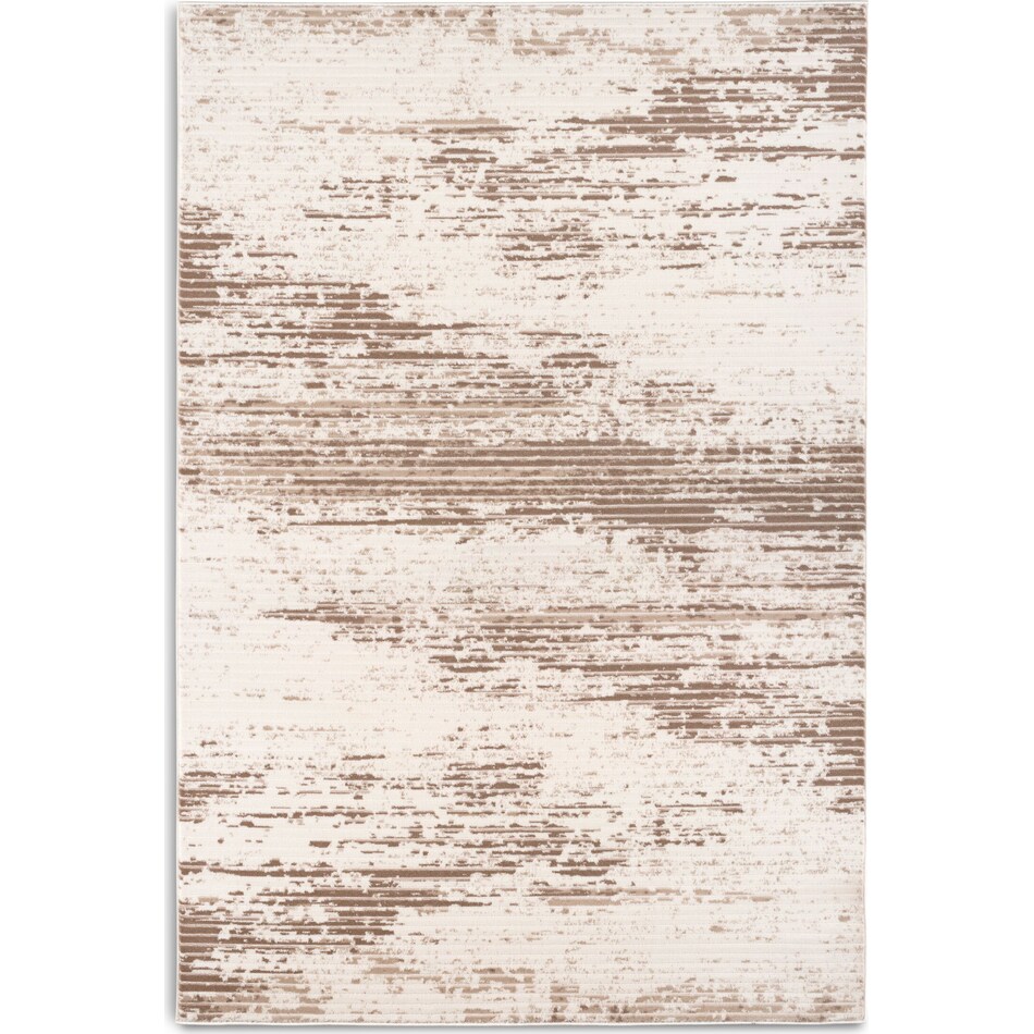 faded light brown area rug  x    