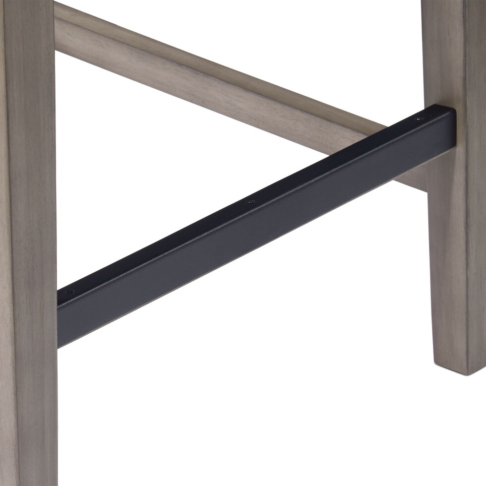 fairfield gray counter height stool   