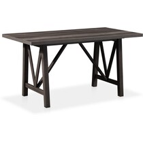 fairfield gray counter height table   