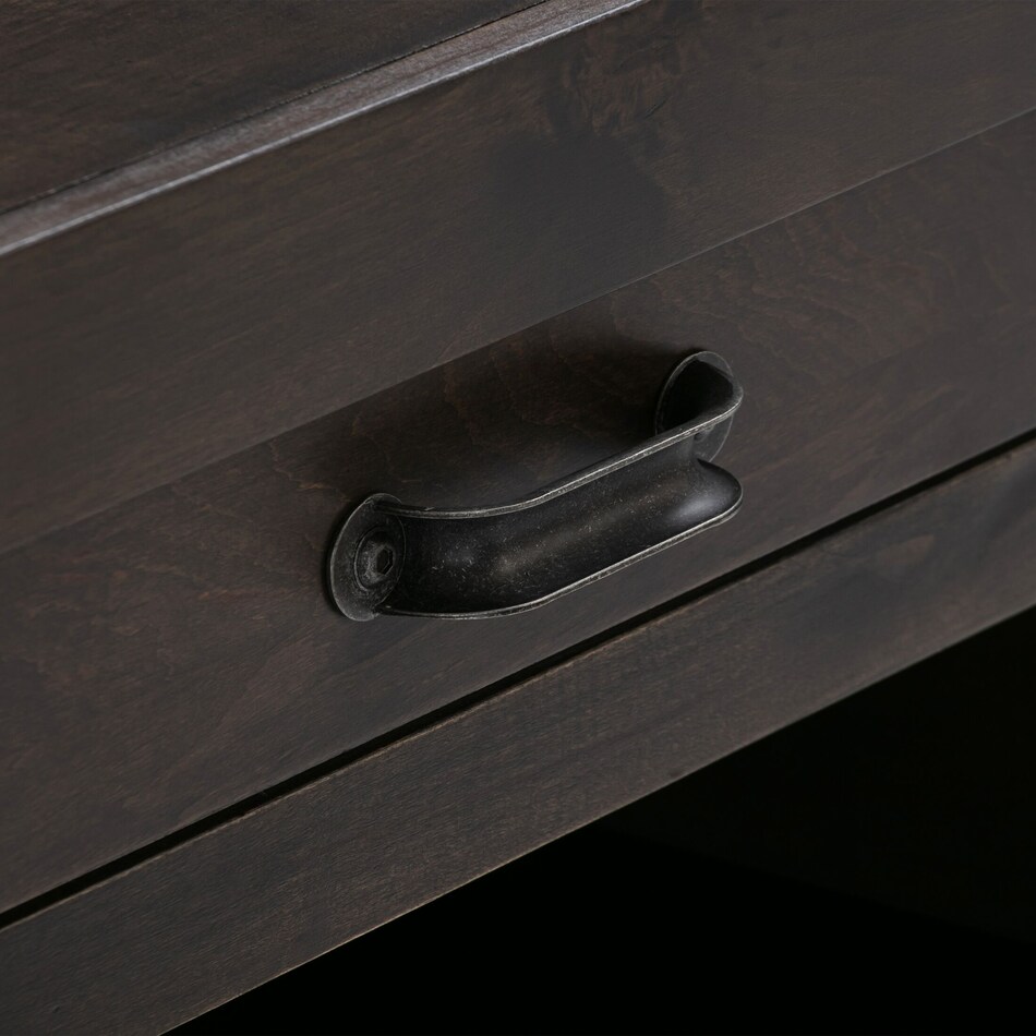 fairmont dark brown entertainment wall unit   