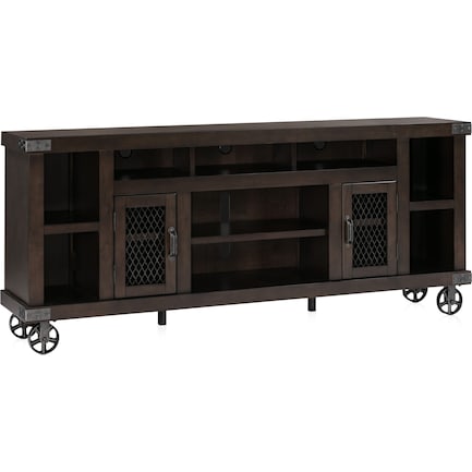 Fairmont 84" TV Stand - Dark Brown