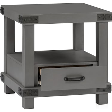 Fairmont End Table - Gray