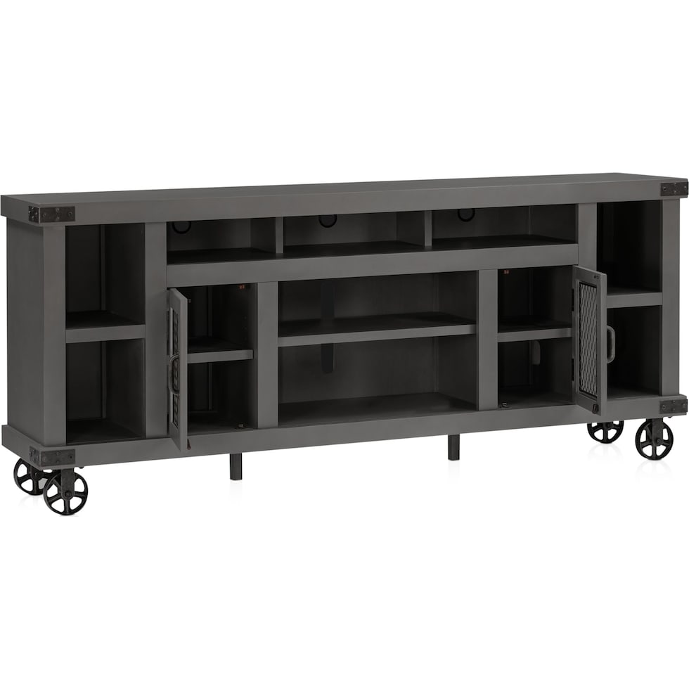 fairmont gray tv stand   