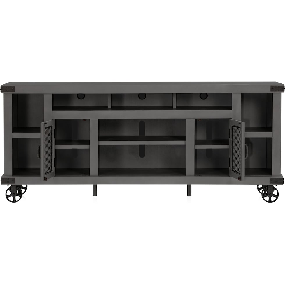 fairmont gray tv stand   