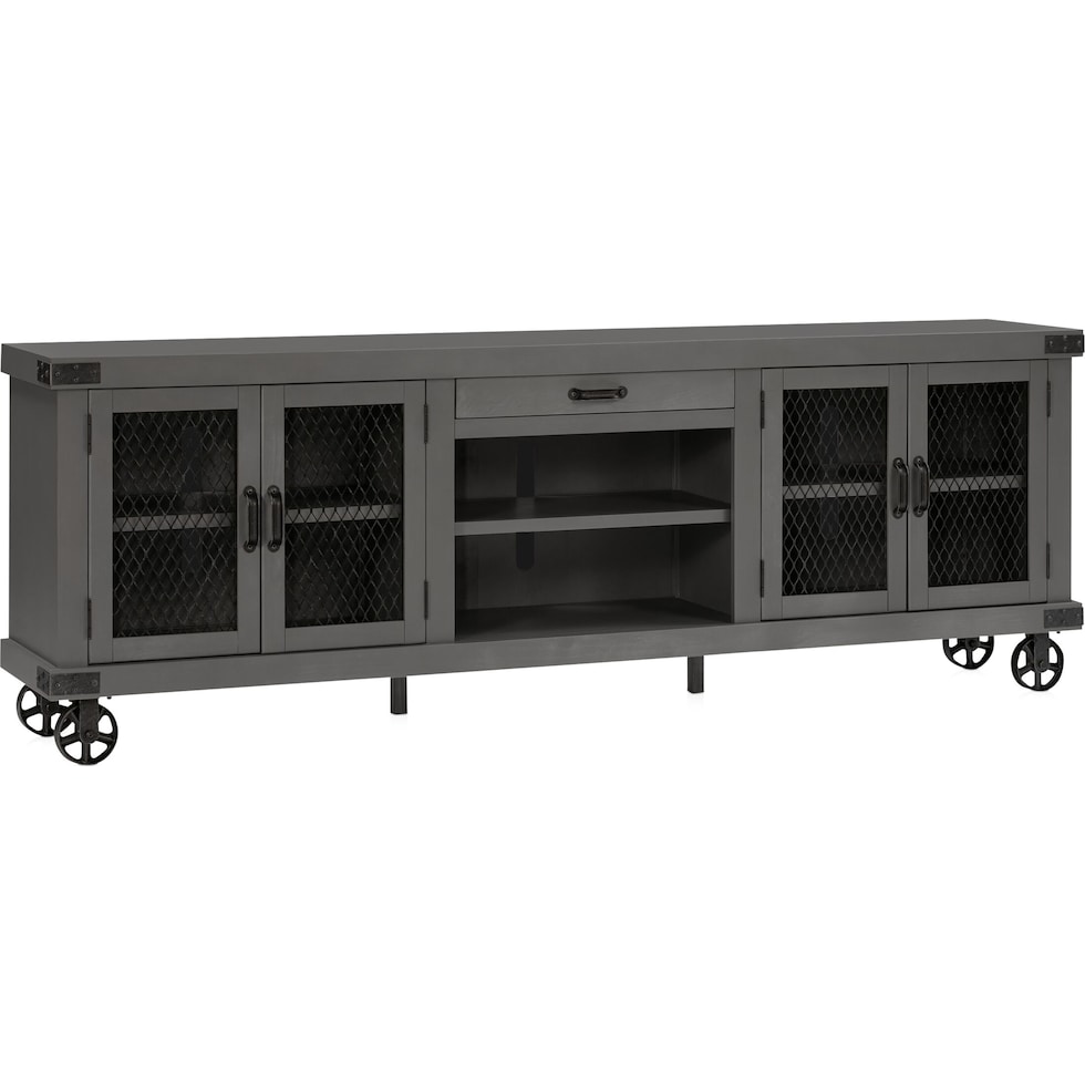 fairmont gray tv stand   