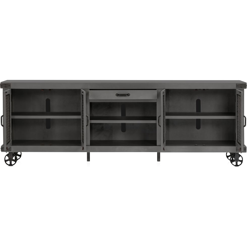 fairmont gray tv stand   