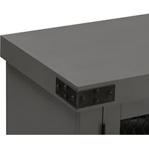 fairmont gray tv stand   