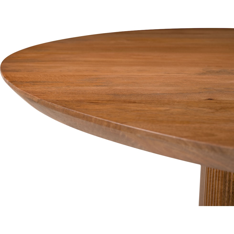 falco light brown dining table   