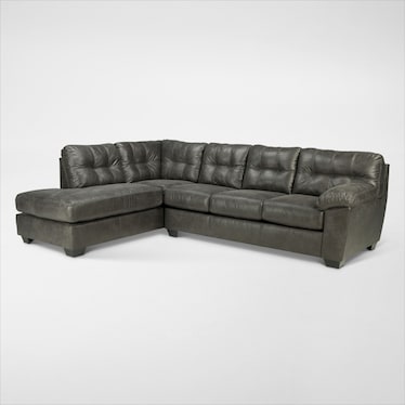 Signature Design by Ashley Fallston Sectional and Recliner