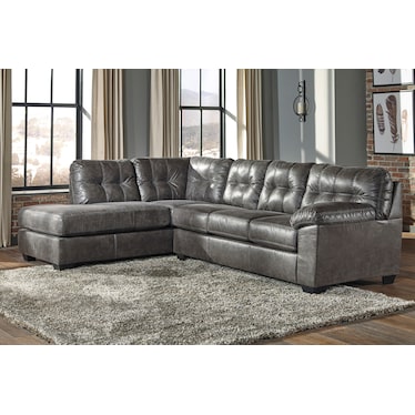 Signature Design by Ashley Fallston Sectional and Recliner