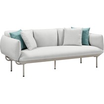 falmouth gray outdoor sofa   
