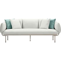 falmouth gray outdoor sofa   