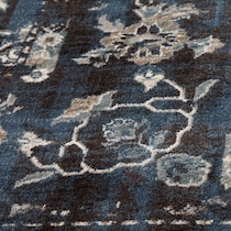 faris blue area rug  x    
