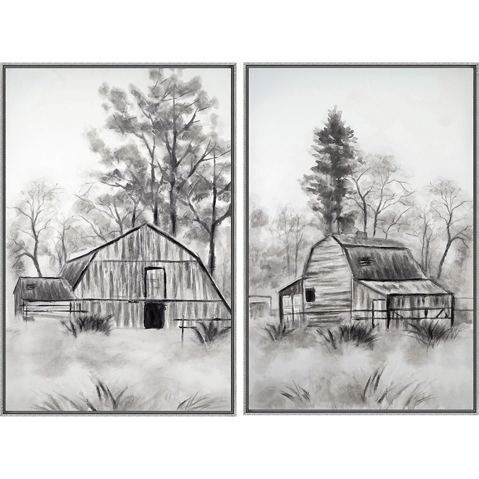 farmstead black wall art   