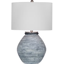 faro blue table lamp   