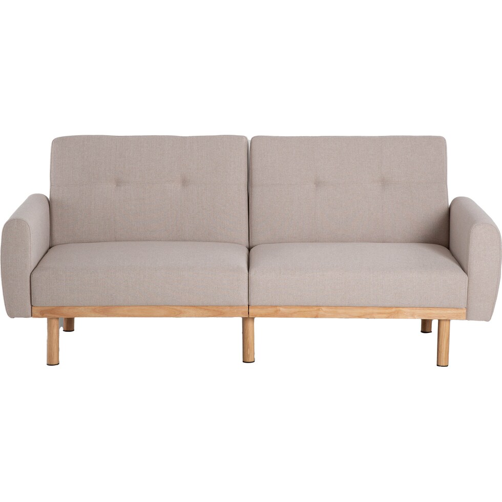 fauna white futon   