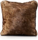 Faux Fur Pillow - Arctic Wolf