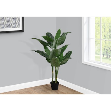 Faux 3' Evergreen Tree with Black Planter